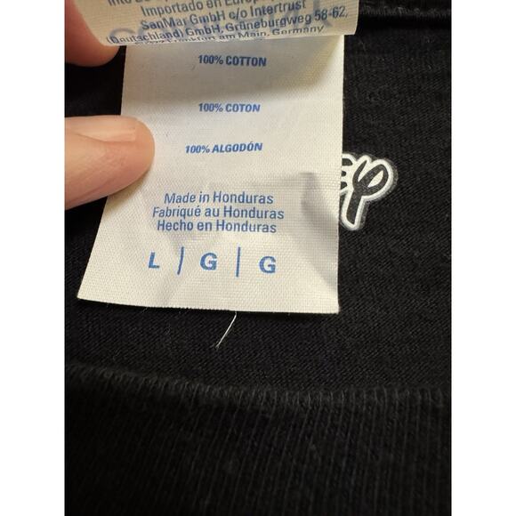 Disney “The Nightmare Before Christmas” Halloween T Shirt Orange Black Gothic LG - Picture 4 of 11